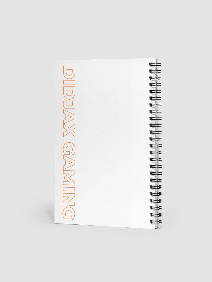 Didjax Gaming Spiral Notebook product image (2)