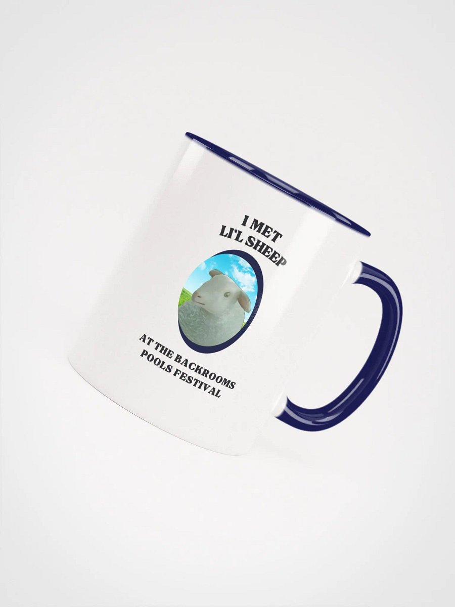 I Met Li'l Sheep at the Backrooms POOLS Festival Mug product image (4)