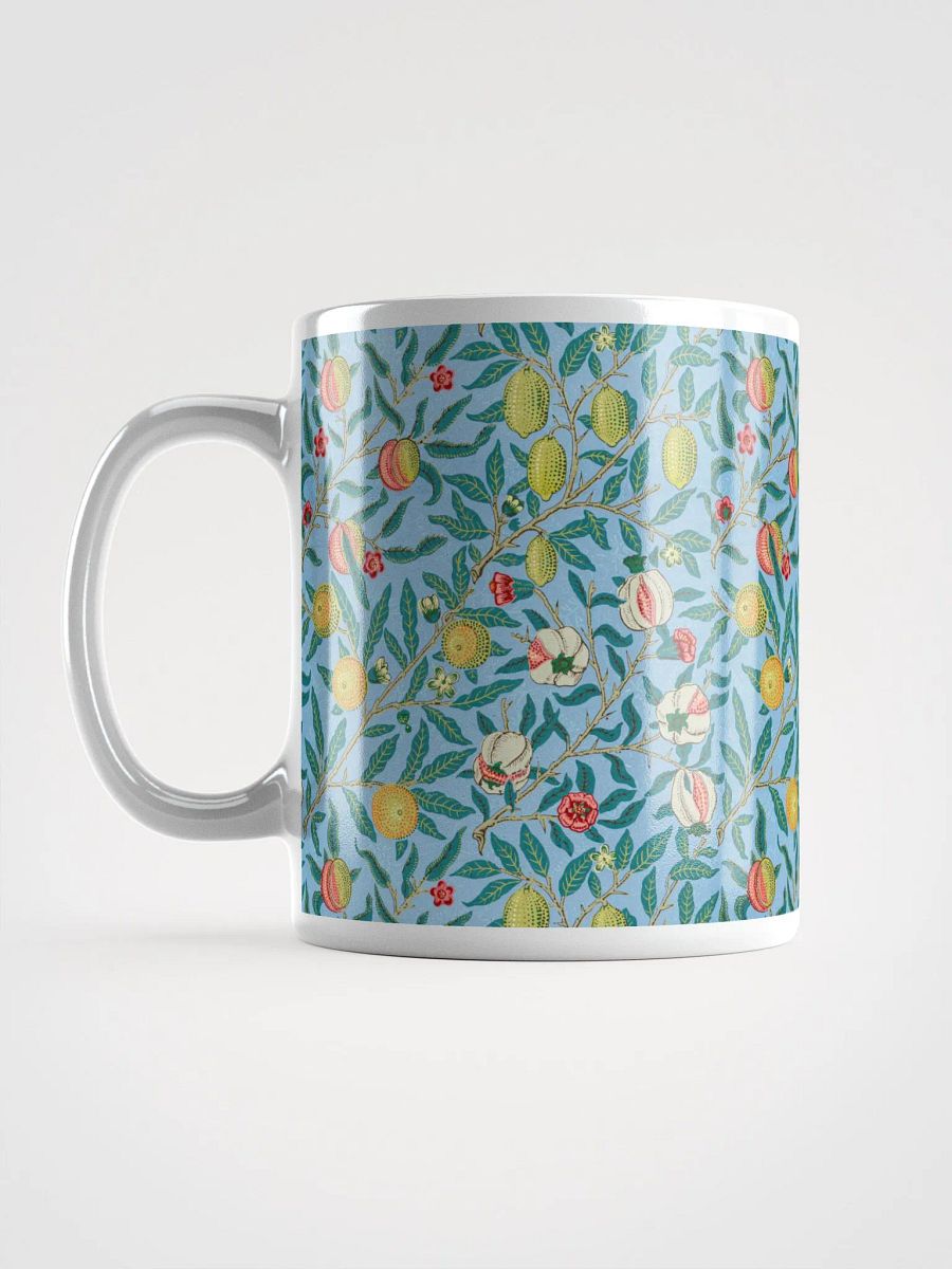 Four Fruits Pattern White Glossy Mug product image (6)