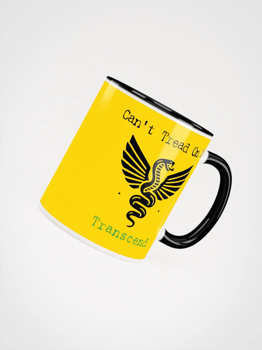 Can't Tread On Me Transcend (Black on Gold) Accent Mug product image (12)