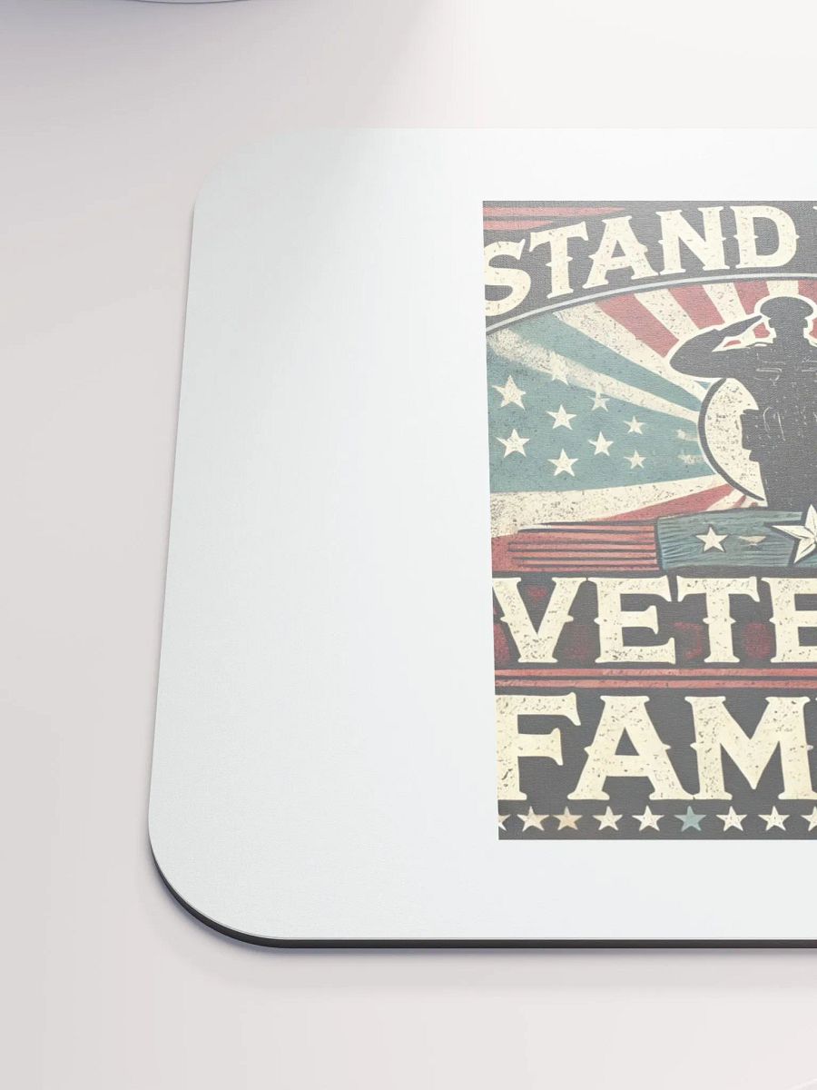 Veteran Salute Mouse Pad product image (6)