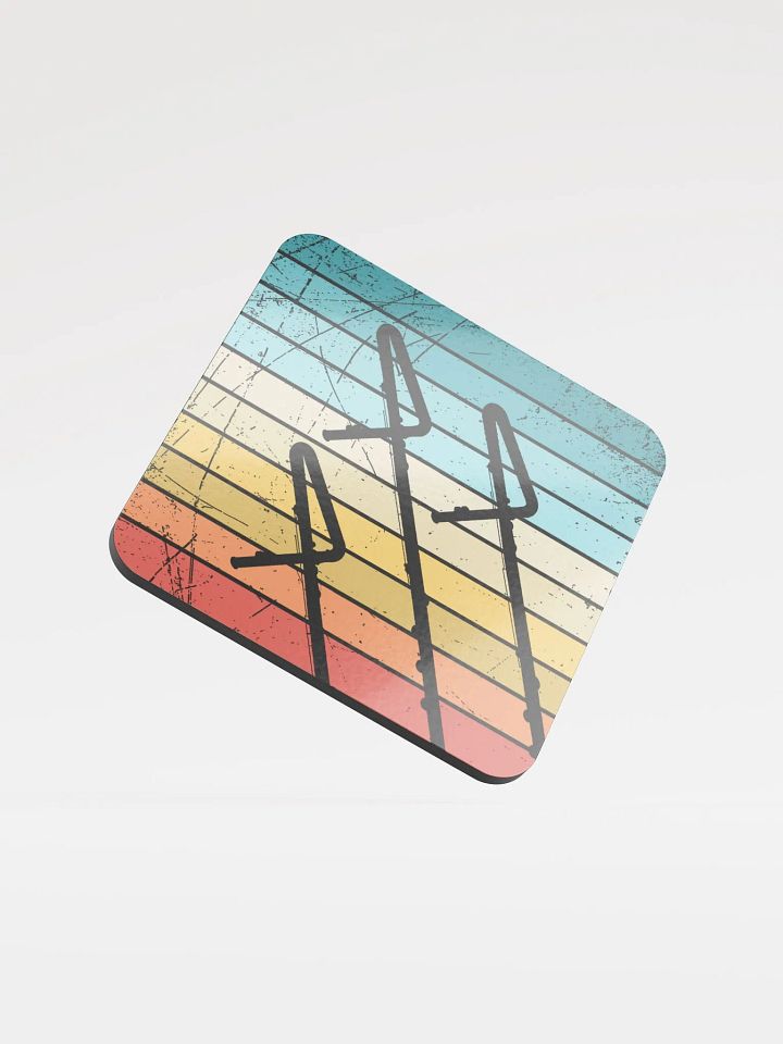 Retro Abstract Flute Coaster - Contra product image (1)