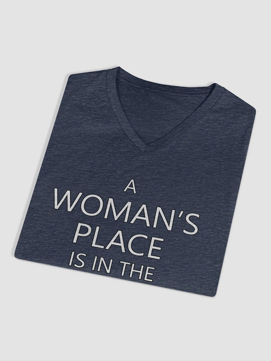 A Woman's Place Relaxed V-Neck T-Shirt product image (35)