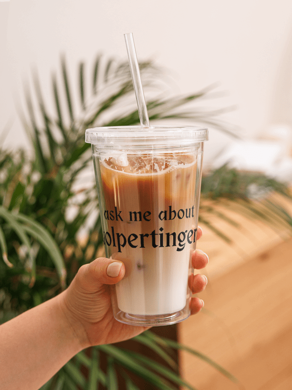 "Ask Me About Wolpertingers" Double Wall Tumbler product image (1)