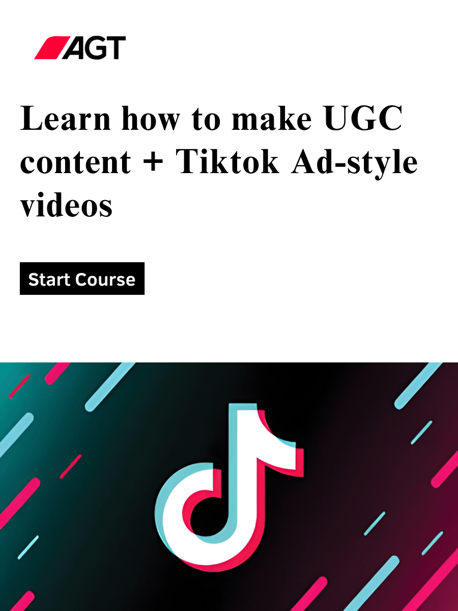 Learn how to make UGC content + Tiktok Ad-style videos product image (1)