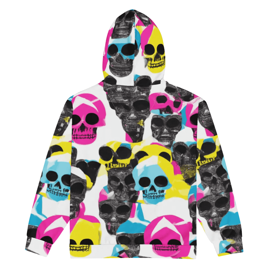 CULT SKULL ZIP UP HOODIE product image (6)