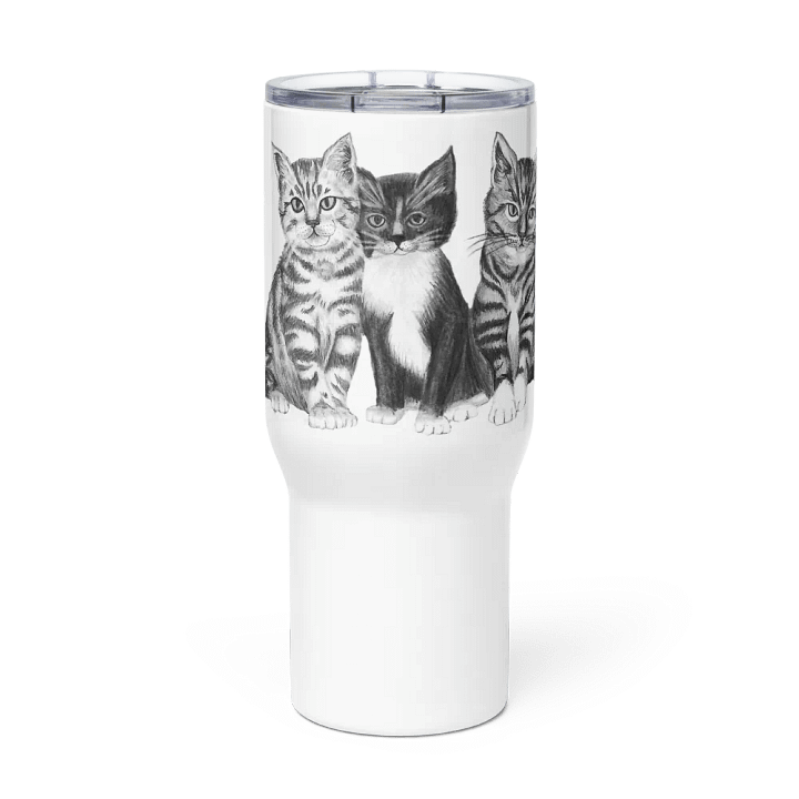 Kittens Drawing Travel Cup product image (2)