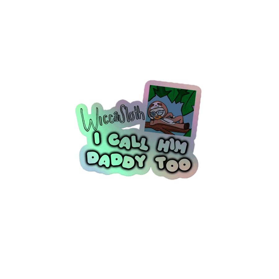 Daddy Holo Sticker product image (1)