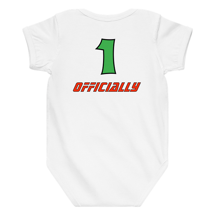 Cheerful Crab 1st Birthday Baby Bodysuit product image (14)