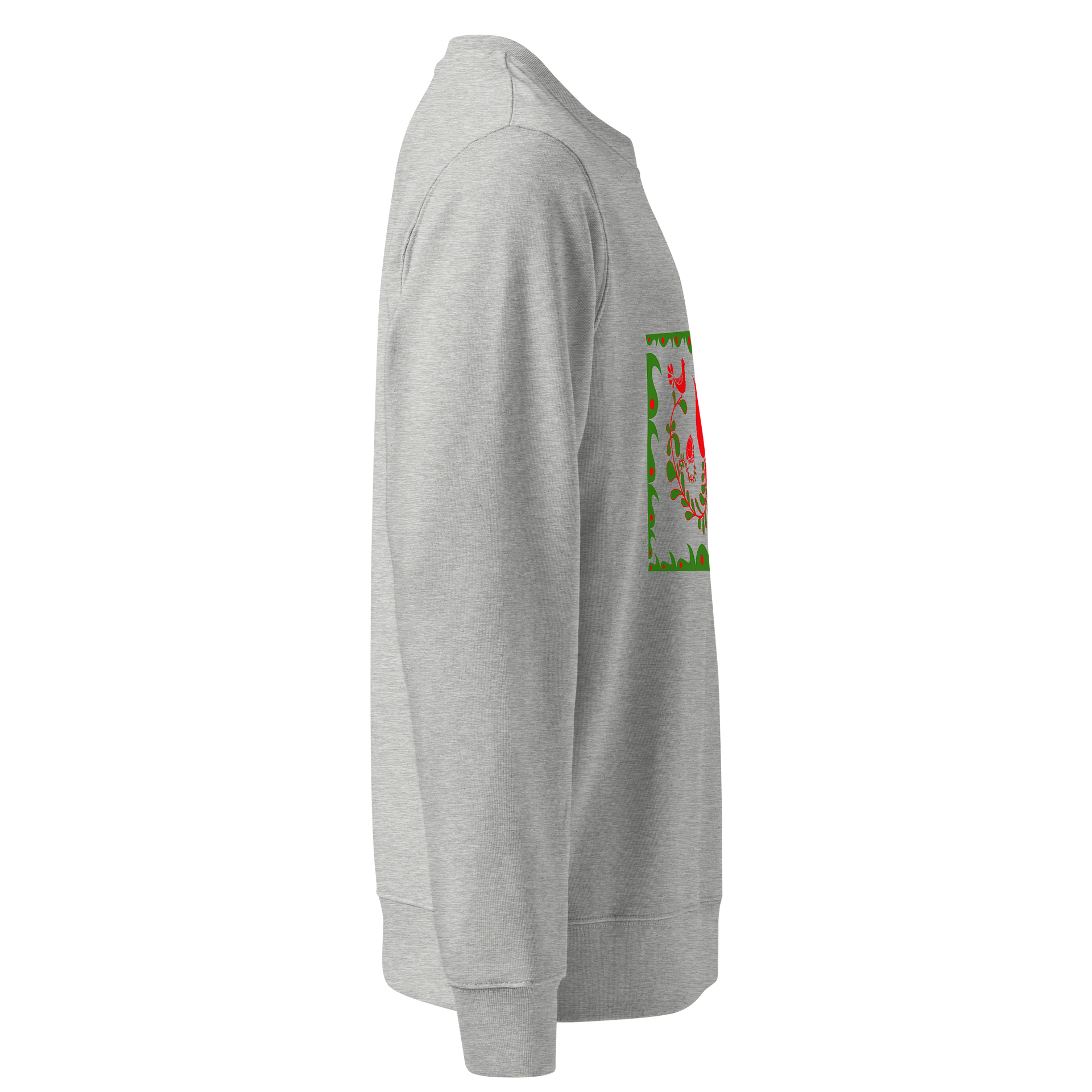 Folk Art Hungarian Design Organic Sweatshirt product image (4)