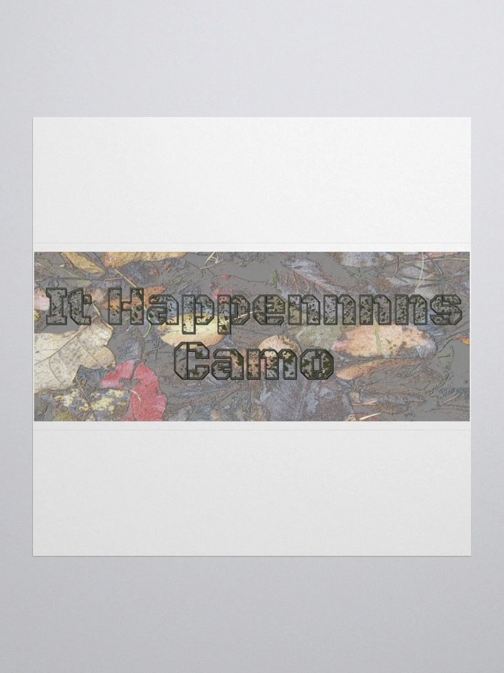 Kiss Cut Stickers - MossyOak - It Happennnns Camo product image (1)