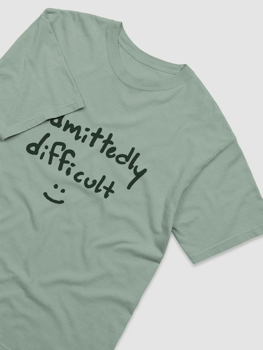 admittedly difficult (#132118) garment-dyed tee product image (3)
