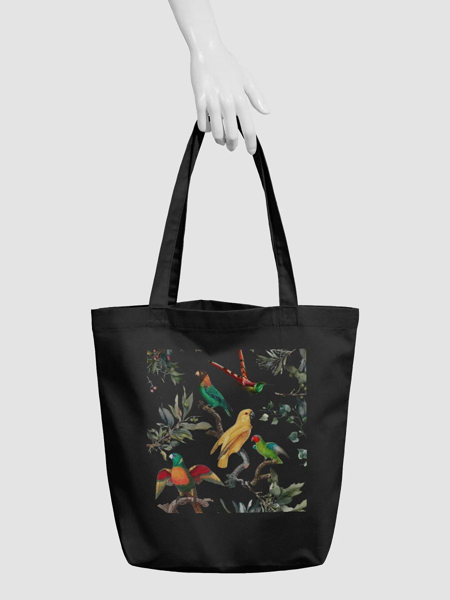 Tropical Parrots Organic Tote Bag product image (3)