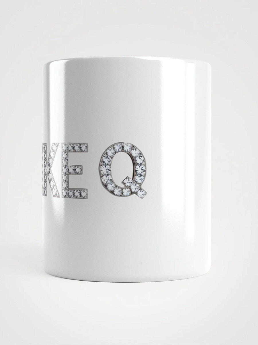 Diamond LIKE Q White Glossy Mug product image (3)
