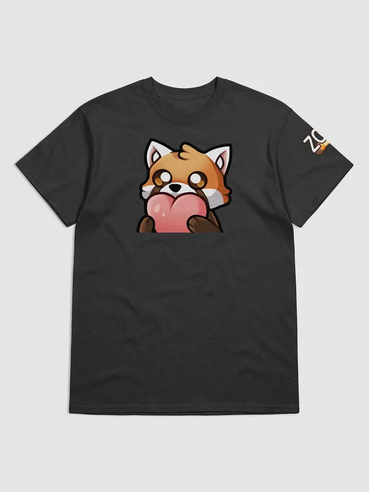 Red Panda Heart T (Printed) product image (1)