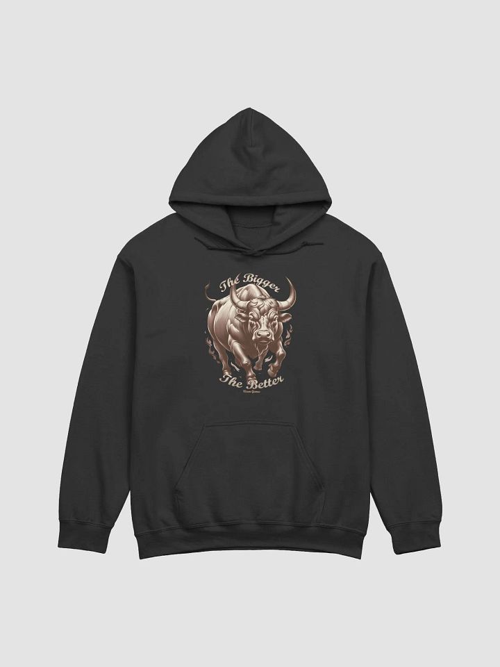 The Bigger The Better Amazing Bull Classic Hoodie product image (11)