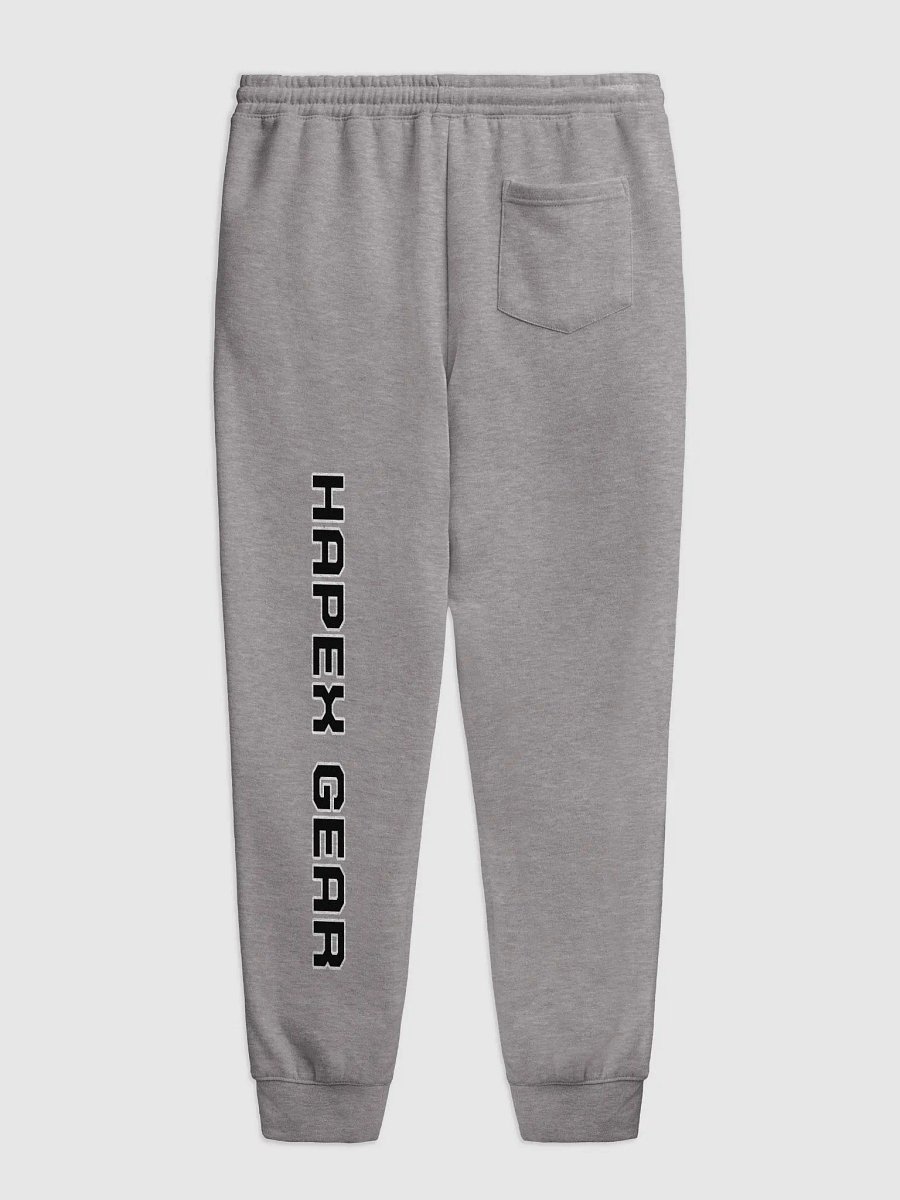 Midweight Fleece Joggers - Black HApex Gear White Logo product image (2)