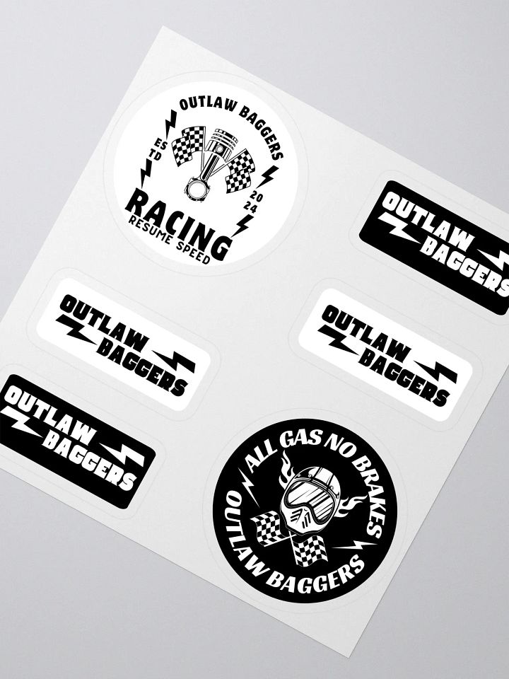 Outlaw Baggers Sticker Pack #2 product image (2)