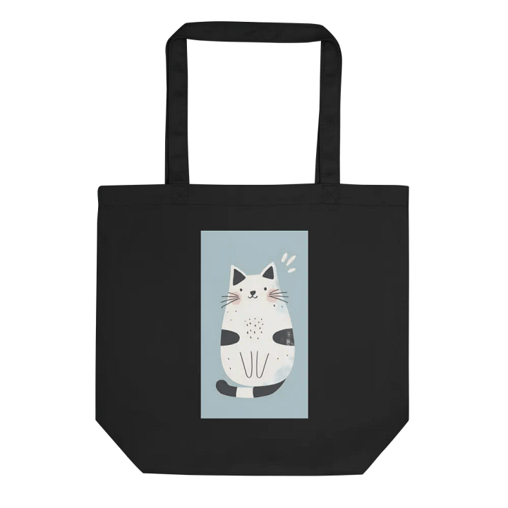Pawsitively Adorable Cat Vibes - Econscious Eco-Friendly Tote Bag product image (1)