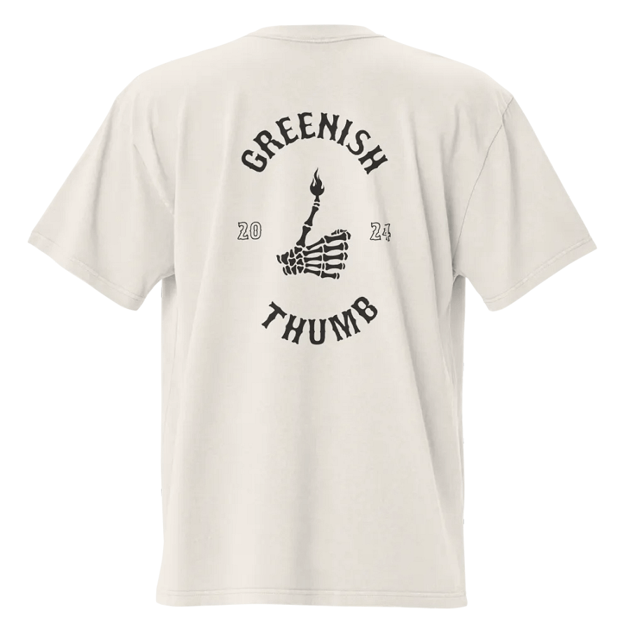 GREENISH THUMB 👍🏼🔥 oversized tee product image (3)