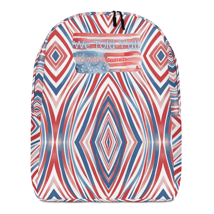 Resistors, We Told Y'all , Backpack product image (1)