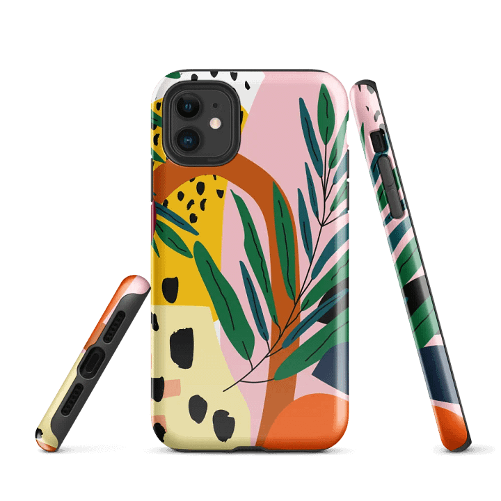 Vibrant Leaves iPhone® Tough Case product image (1)