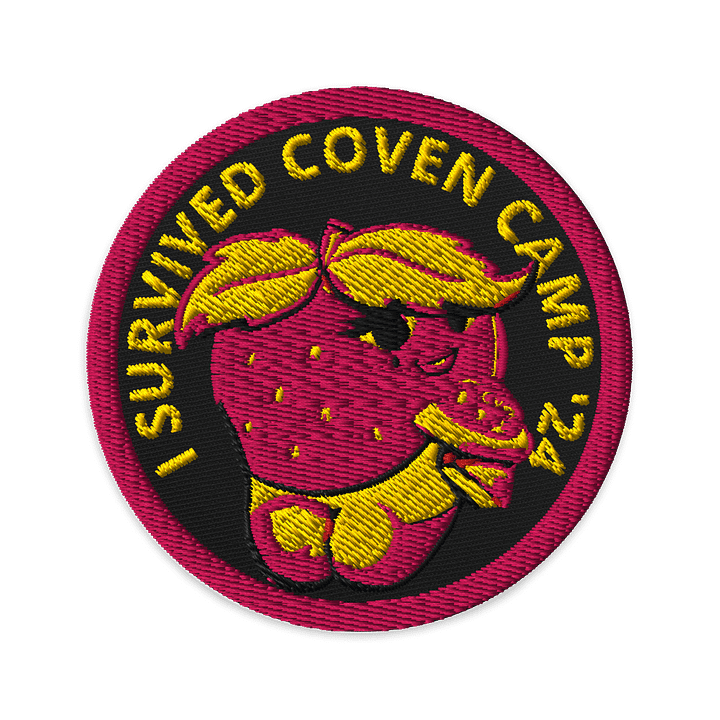CC24 Smutty Strawberry Gold Patch product image (1)