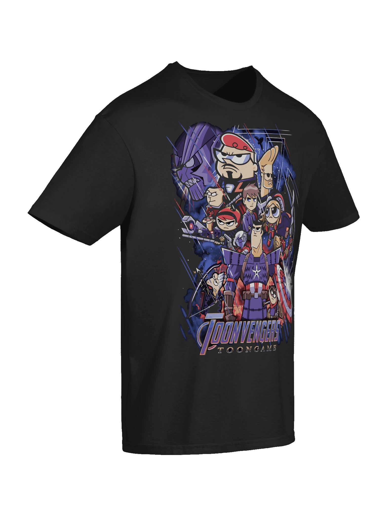 Toonvengers Assemble – Cartoon Hero Mashup – Gildan Softstyle T-Shirt product image (7)