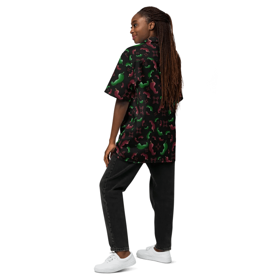 New Mexico Red & Green chile Zia Hawaiian Shirt product image (8)