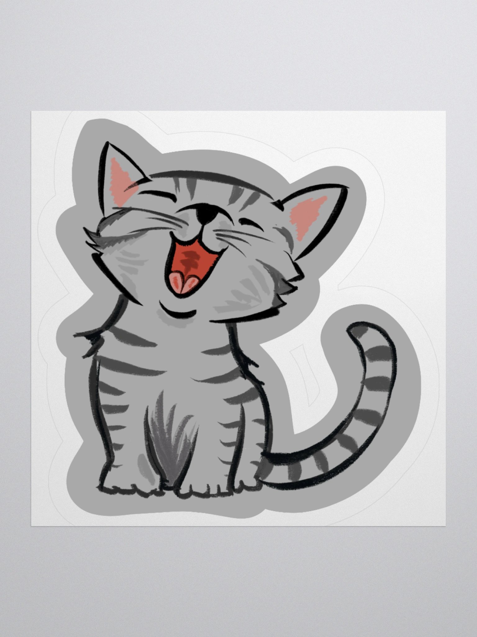 Cute Kitty Sticker product image (1)