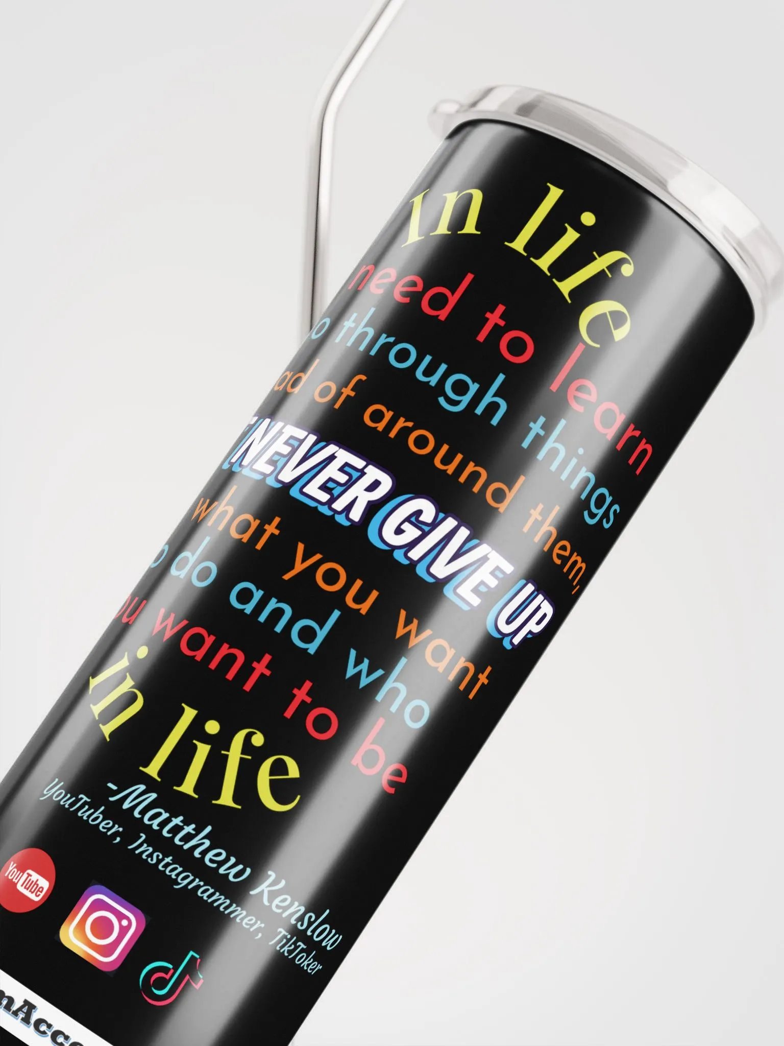 Stainless Steel Tumbler [Quote 7] product image (4)