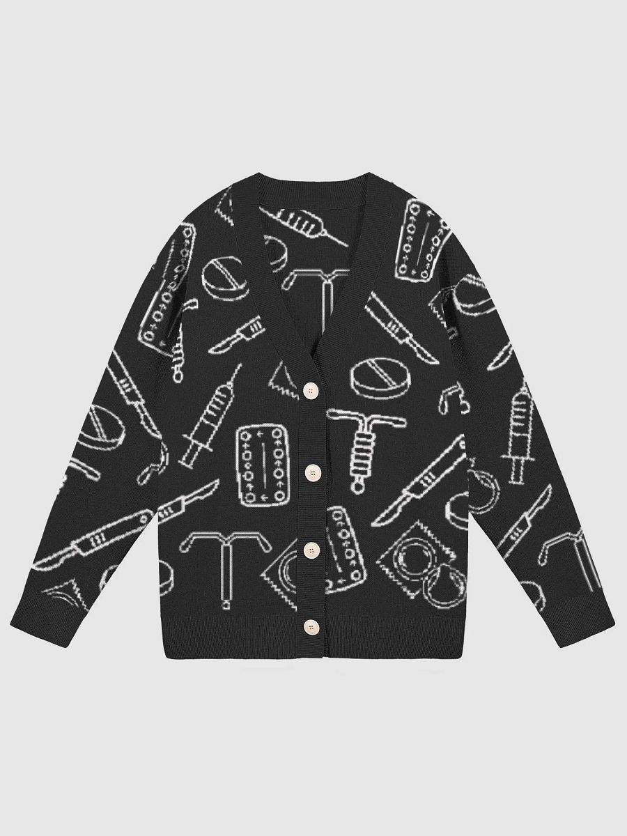 birth control icons (black cardigan) product image (1)