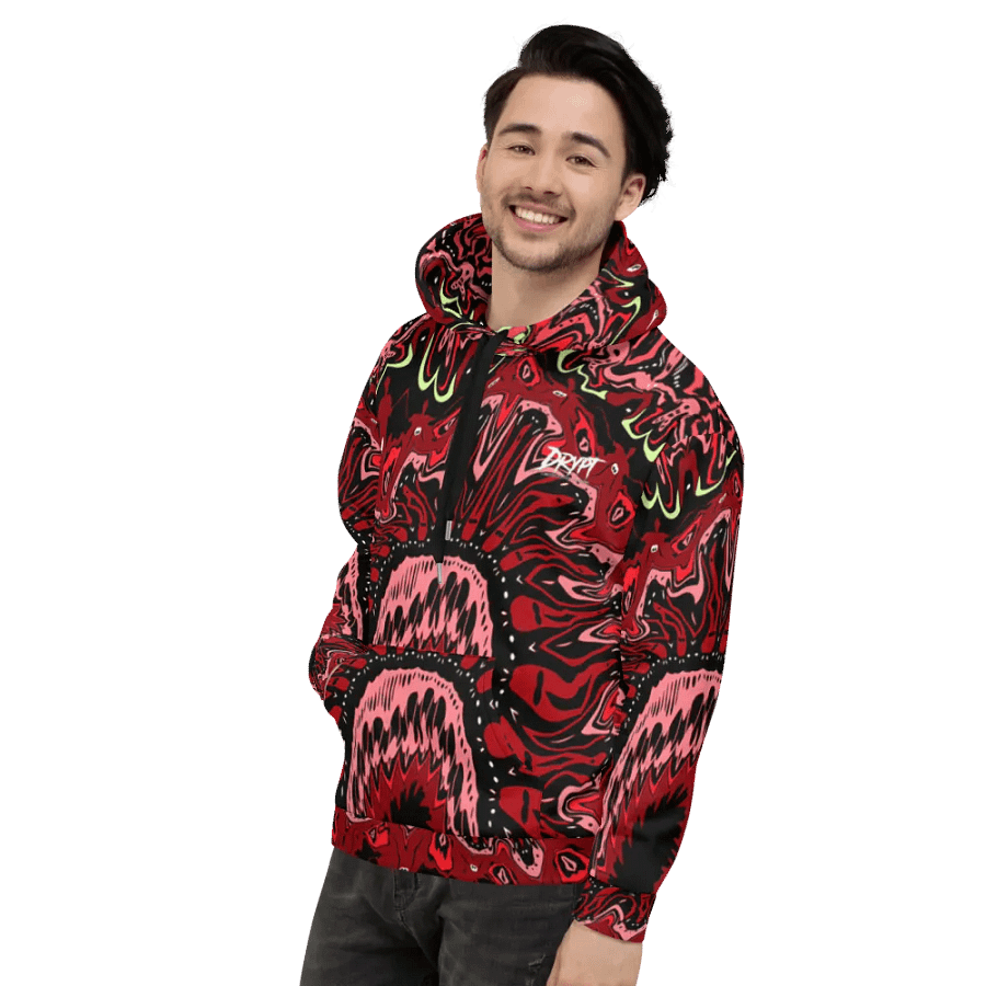 DRYPT x HALLOWEEN LTD. GROTESQUE HOODIE (SIZES S-6XL) product image (5)