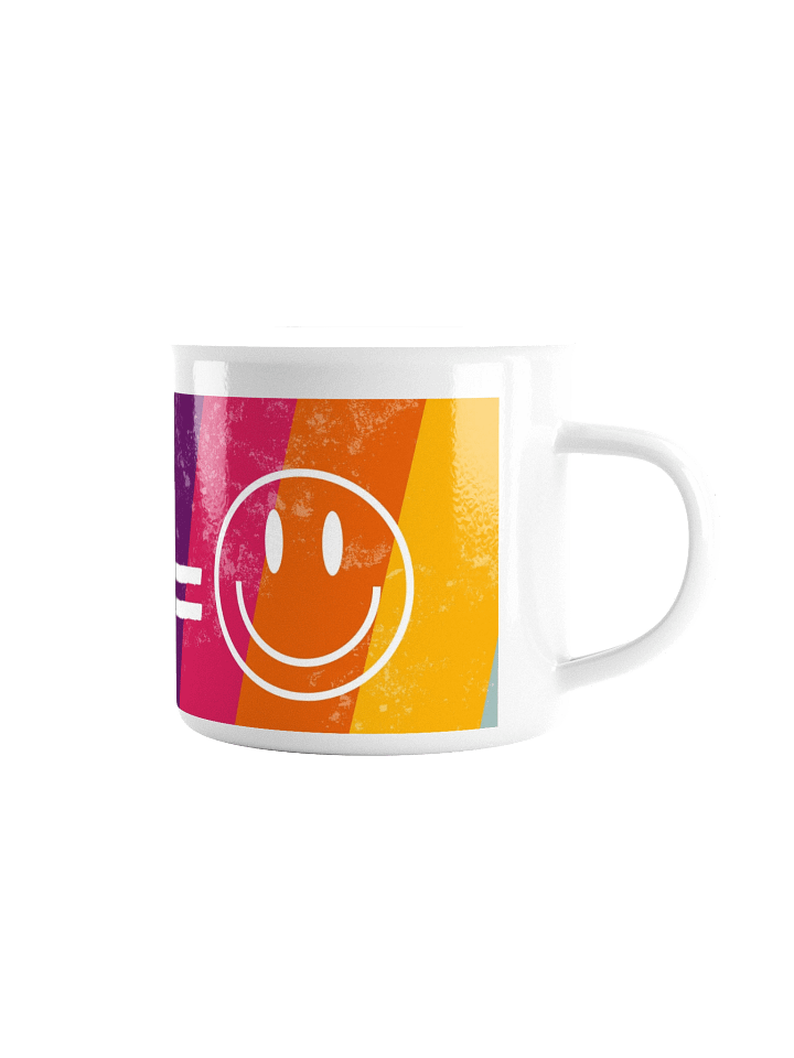 Dogs + Coffee = Happiness Enamel Mug product image (1)