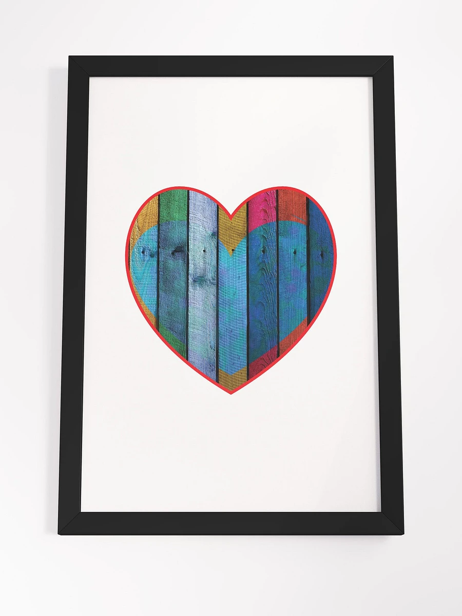 RAINBOW LOVE (HEART, LOVE, UNITY, VINTAGE, RAINBOW, VALENTINES DAY, ROMANTIC, ROMANCE, COUPLE, GIRLFRIEND, BOYFRIEND, HUSBAND, WIFE, RETRO) product image (8)