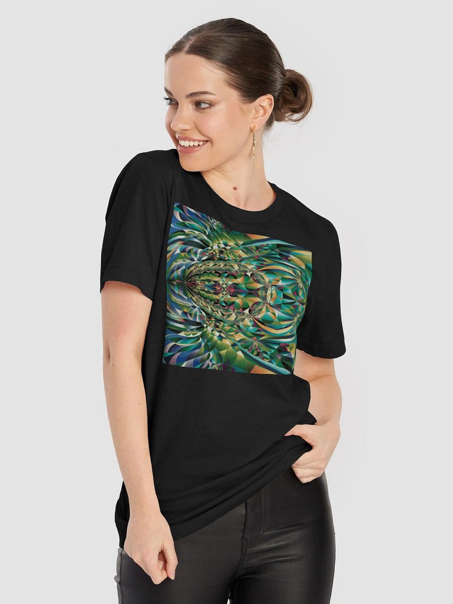 Graphic Grove - Unisex Vibrant Kaleidoscope Art T-Shirt product image (9)