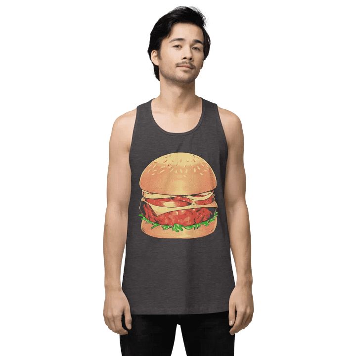 The Burger Men's Tanktop product image (1)