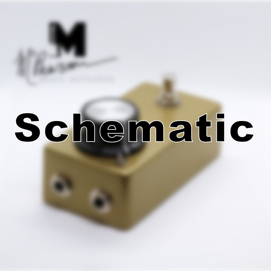The Golden Gizmo™️ V2 Zero Volt Booster Schematic product image (1)