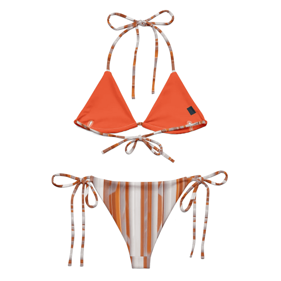 Reflective Sunset Stripes Bikini product image (2)