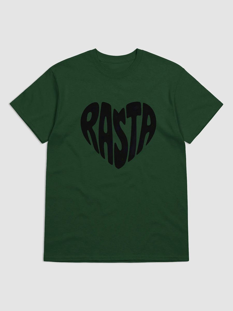 Rasta Heart Streetwear Tee product image (1)