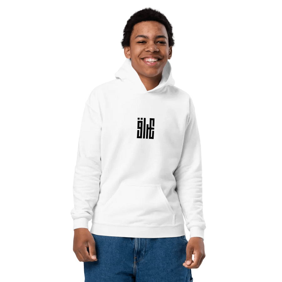 Iraq عراق Youth Heavy Blend Hoodie product image (31)