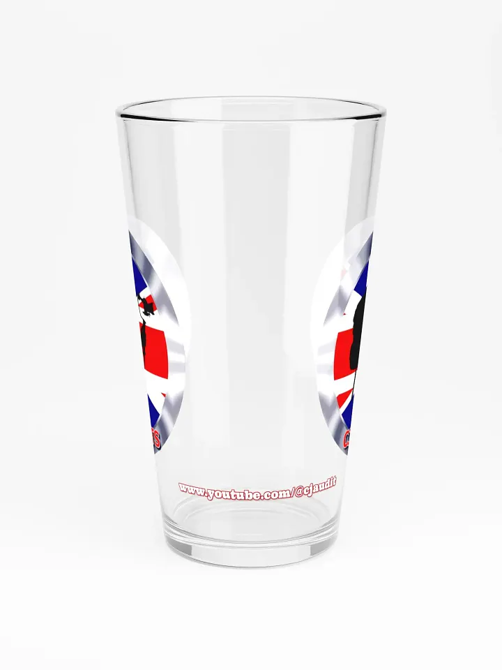 CJ Audits stylish pint glass product image (2)