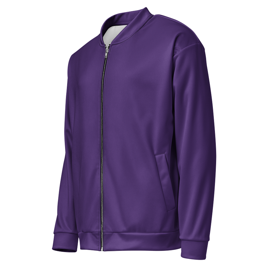 Midnight Veil Designs Gothic Bomber Jacket - Purple product image (3)