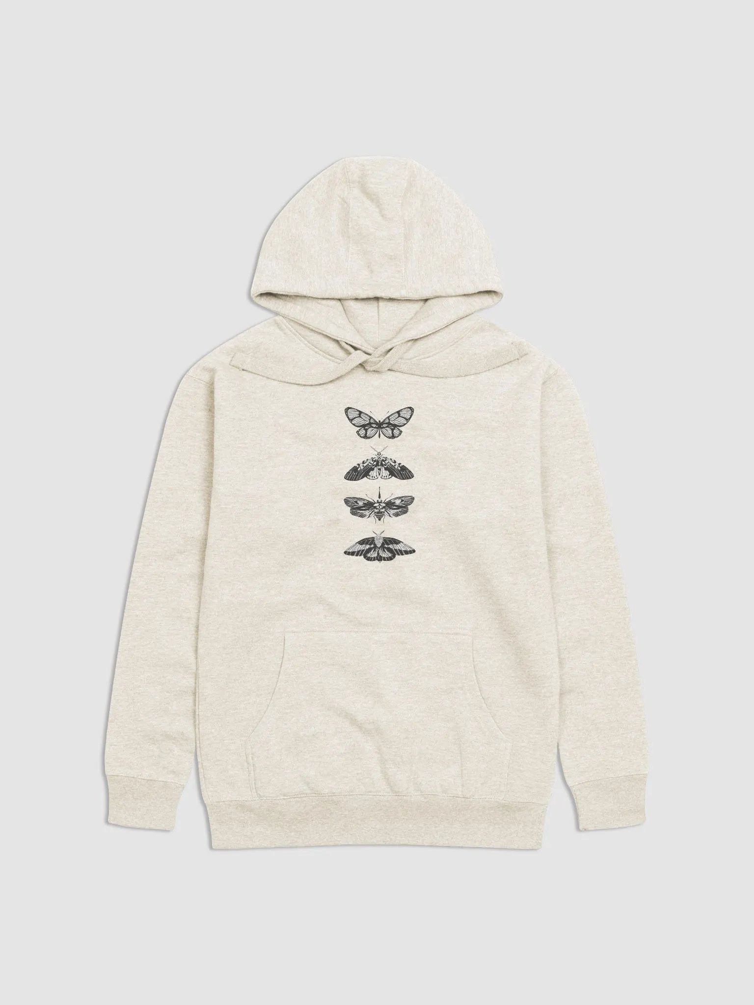 Symmetry and Contrast Butterfly Hoodie product image (1)