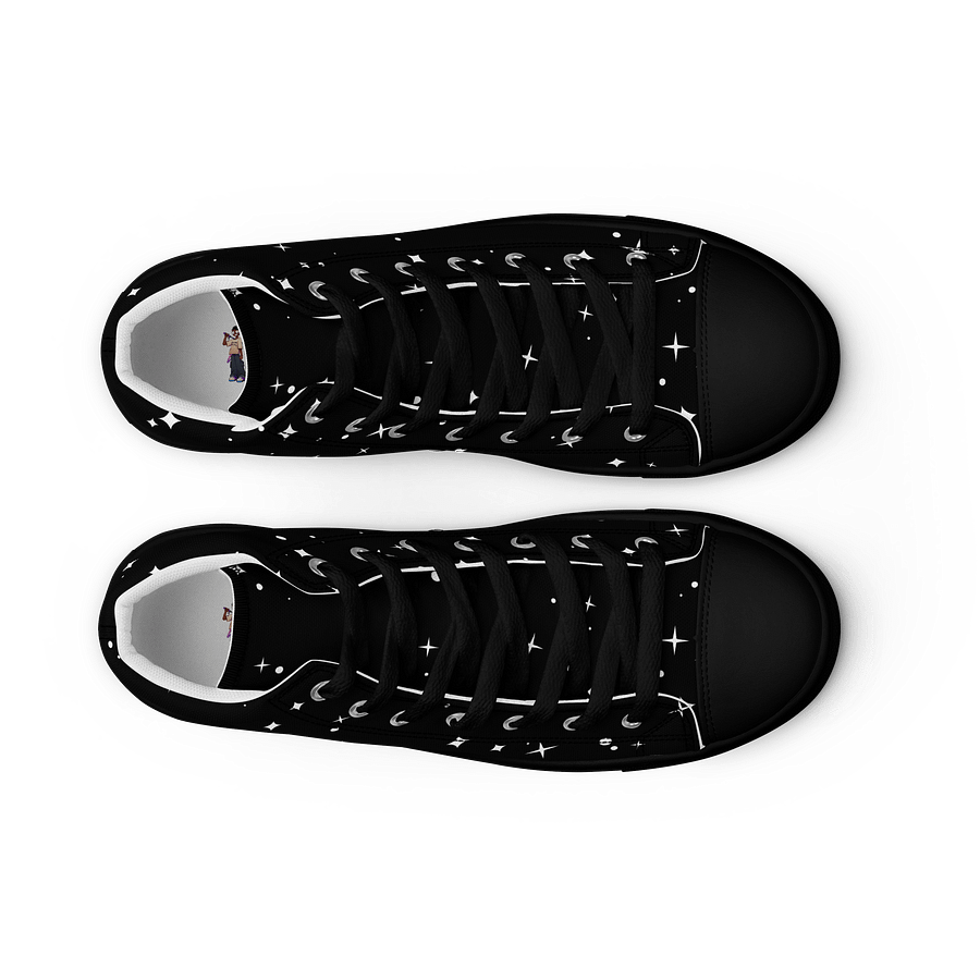 Classic Vibes Men's High Top Canvas Shoes product image (12)
