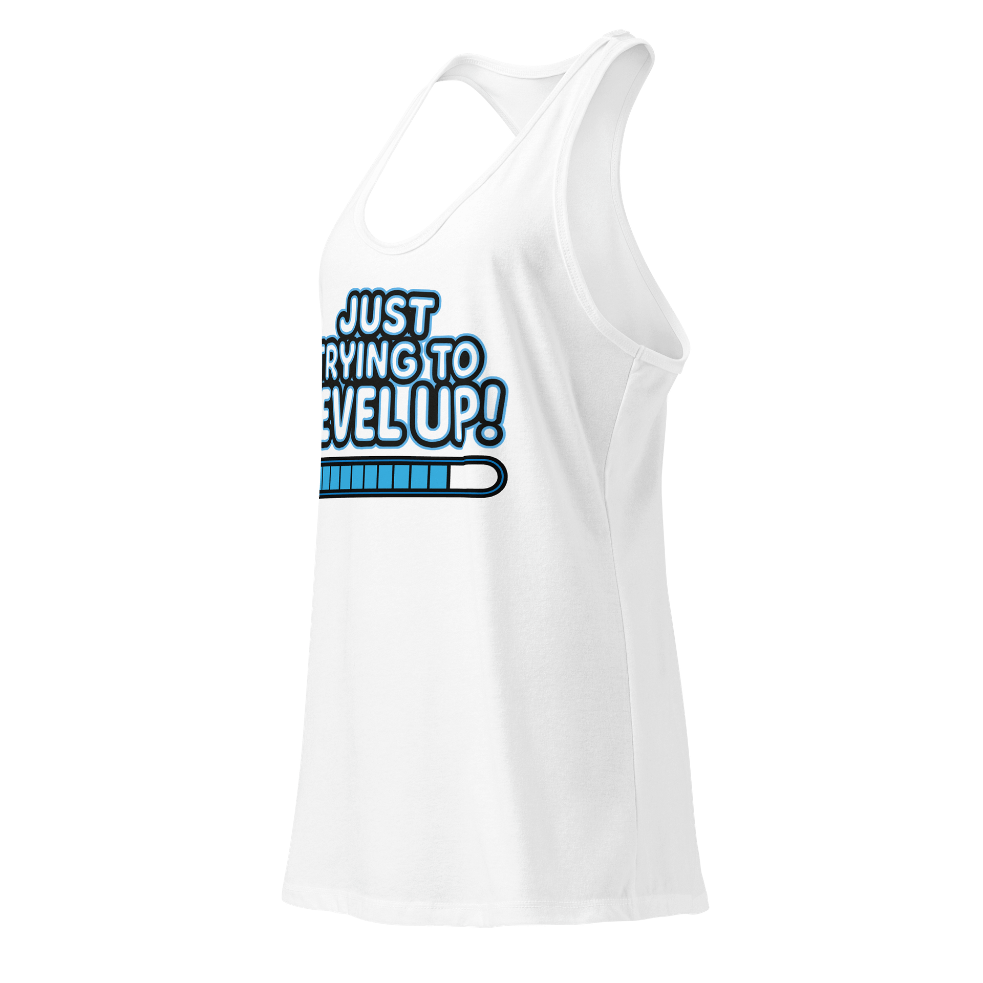 'Leveling Up' Women's Racerback Shirt product image (3)