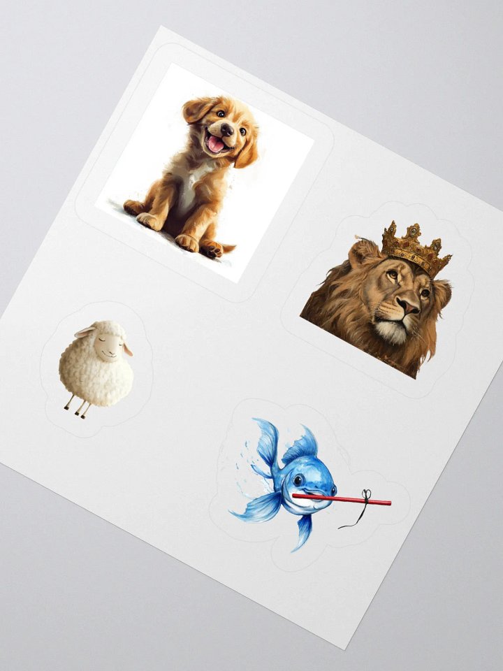 Royal Animal Kingdom Sticker Set product image (5)