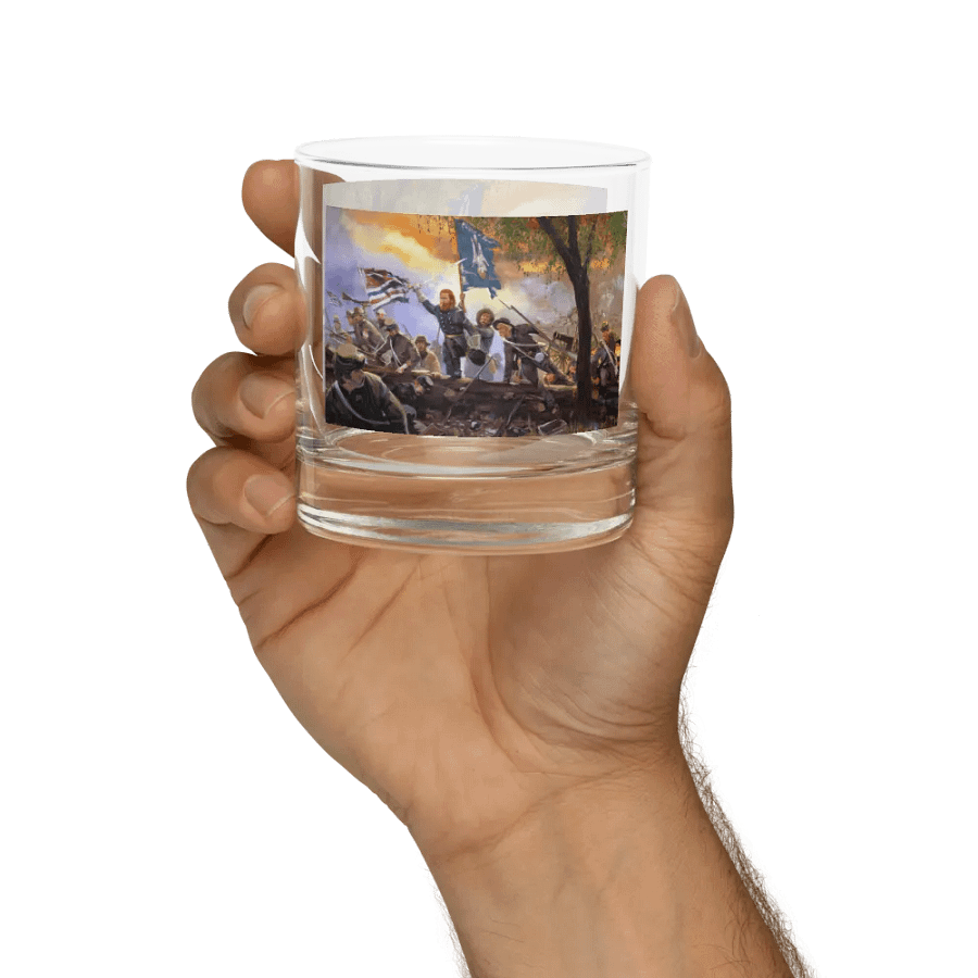 7th LA Pelican Regiment Rocks Glass product image (11)