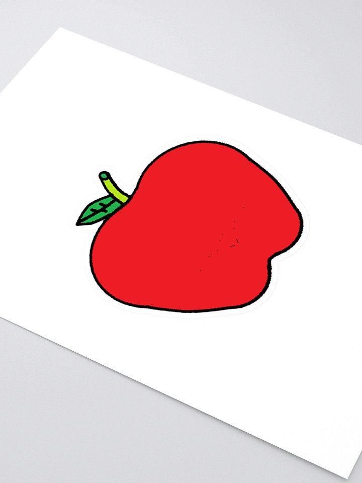 Fruity Fun Apple Kiss Cut Sticker Sheet product image (2)