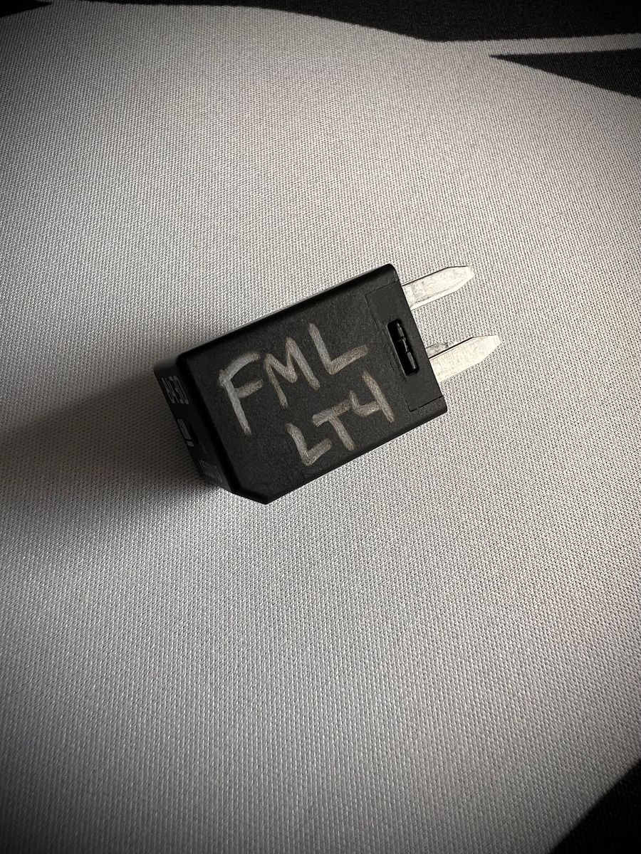 Modified LT4 Camaro ZL1 & ZL1 1LE Intercooler Pump Relay product image (8)